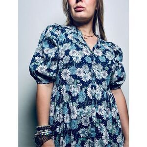 chinese dress ladies Canyon Linen Midi Dress Black / S